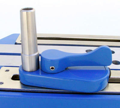 Spring-assisted swivel clamp base