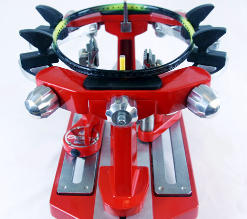 Stable head mounting for Eagnas stringing machines